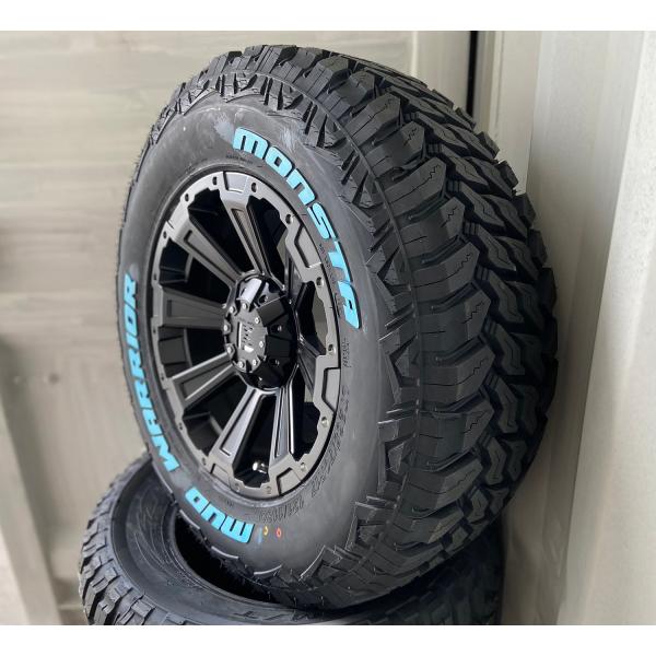 プラド,ハイラックス,サーフ,FJクルーザー,H3,パジェロ等 17インチ LEXXEL DeathRock デスロック MONSTA MUDWARRIOR 265/65R17 265/70R17｜Auto Craft WAT