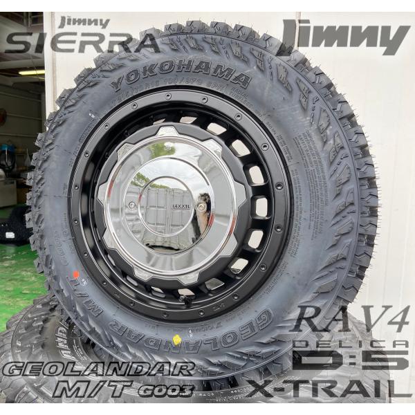 D5 デリカ エクストレイル クロスロード CX5 RAV4 16インチ LEXXEL SwaGGer Old style スワッガー ヨコハマ ジオランダー MT G003 225/75R16 215/70R16