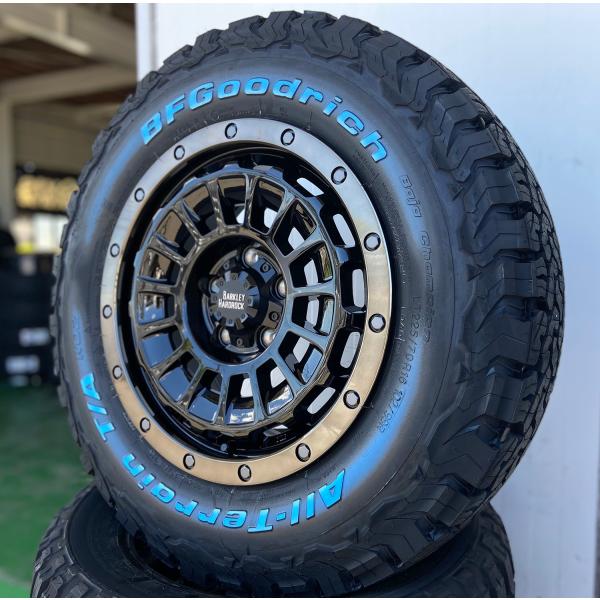 デリカD5 エクストレイル CHR アウトランダー 16インチ BF グッドリッチ オールテレーン KO2 225/70R16 バークレイ・ハードロック ローガン