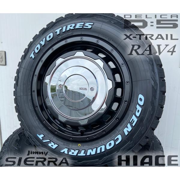 ジムニー シエラ専用 JB74 16インチ LEXXEL SwaGGer スワッガー トーヨーオープンカントリーRT 185/85R16 235/70R16 ホワイトレター｜Auto Craft WAT