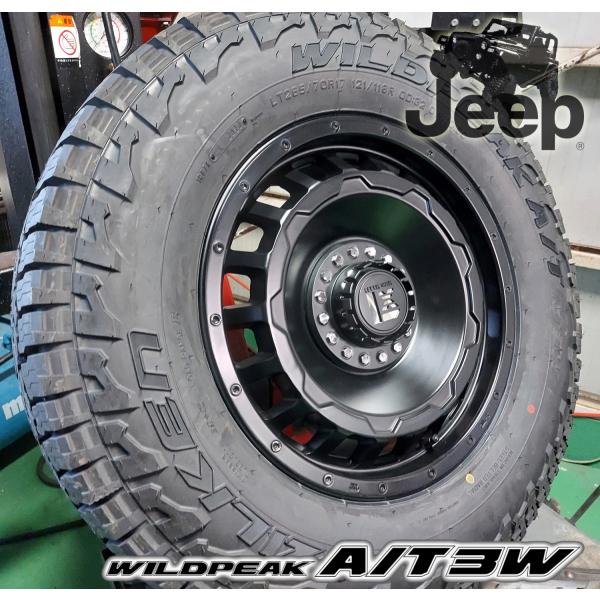 オールテレンタイヤ JEEP ラングラー JL JK RAV4 新品タイヤホイールセット 17インチ ファルケン WILDEPEAK A/T3W 265/70R17 265/65R17｜Auto Craft WAT