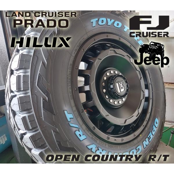 JK JL ラングラー エクスプローラー 17インチ LEXXEL SwaGGer スワッガー TOYO OPENCOUNTRY RT 265/70R17 265/65R17 285/70R17