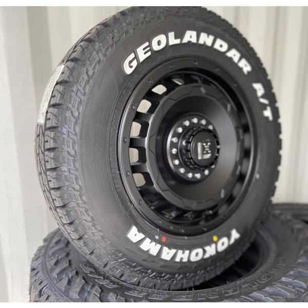 ジムニー JB23 JB64 JA11 JA12 JA22 タイヤホイール 16インチ ヨコハマ ジオランダー G015 A/T 185/85R16 4本セット