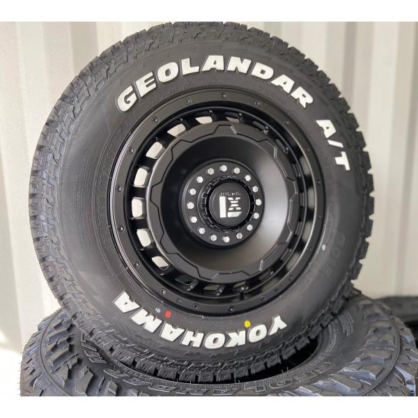 ジムニー JB23 JB64 JA11 JA12 JA22 タイヤホイール 16インチ ヨコハマ ジオランダー G015 A/T 185/85R16 4本セット