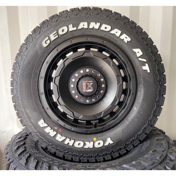 ジムニー JB23 JB64 JA11 JA12 JA22 タイヤホイール 16インチ ヨコハマ ジオランダー G015 A/T 185/85R16 4本セット