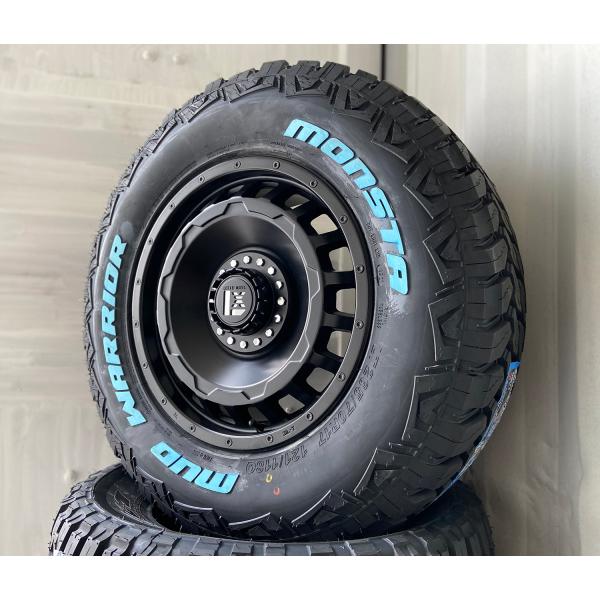 120 150 プラド ハイラックス サーフ FJクルーザ H3 17インチ SwaGGer モンスター マッドウォーリアー 265/65R17 265/70R17 ホワイトレター｜Auto Craft WAT