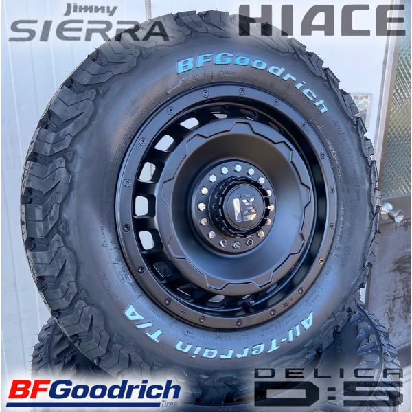 ジムニーシエラ JB74 16インチ LEXXEL SwaGGer スワッガー BF Goodrich ALLTERRAIN KO2 215/70R16 225/70R16 225/75R16 ホワイトレター｜Auto Craft WAT