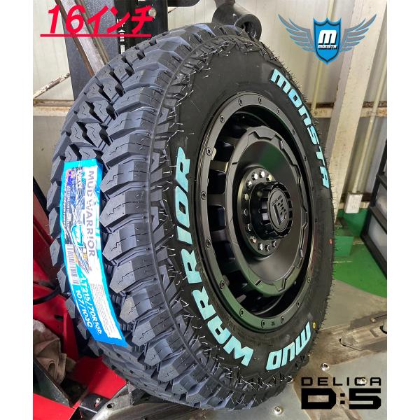 ジムニーシエラ JB74 16インチ LEXXEL SwaGGer スワッガー モンスタ マッドウォーリアー 215/70R16 ホワイトレター 100,287円