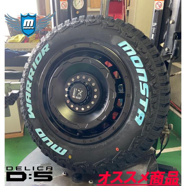 ジムニーシエラ JB74 16インチ LEXXEL SwaGGer スワッガー モンスタ マッドウォーリアー 215/70R16 ホワイトレター
