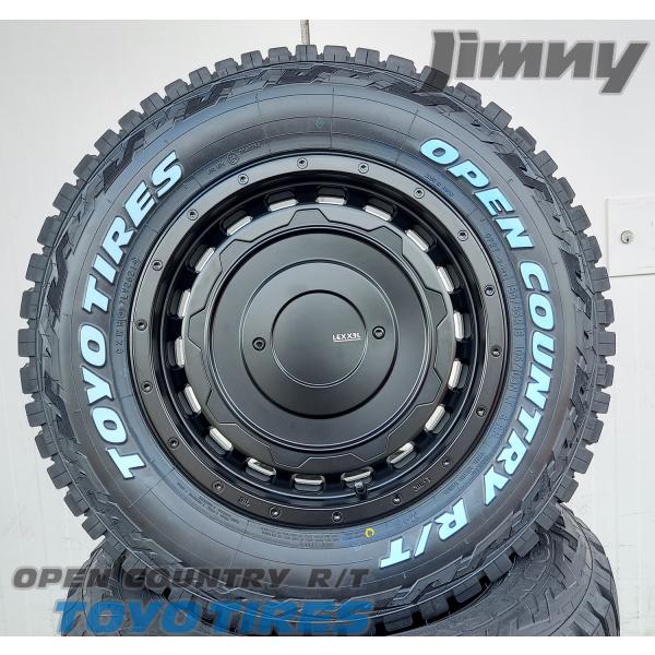 ジムニー シエラ専用 JB74 16インチ LEXXEL SwaGGer スワッガー トーヨーオープンカントリーRT 185/85R16 235/70R16 ホワイトレター｜Auto Craft WAT
