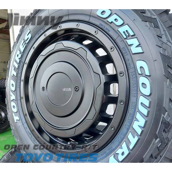 ジムニー シエラ専用 JB74 16インチ LEXXEL SwaGGer スワッガー トーヨーオープンカントリーRT 185/85R16 235/70R16 ホワイトレター｜Auto Craft WAT
