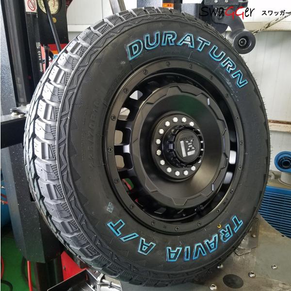 ジムニーシエラ 16インチ LEXXEL SwaGGer スワッガー DURATURN 215/70R16 225/70R16 アウトラインホワイトレター｜Auto Craft WAT