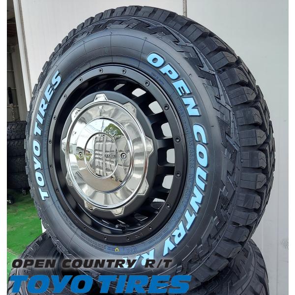 ジムニー シエラ専用 JB74 16インチ LEXXEL SwaGGer スワッガー トーヨーオープンカントリーRT 185/85R16 235/70R16 ホワイトレター｜Auto Craft WAT