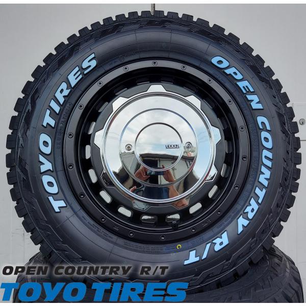 ジムニー シエラ専用 JB74 16インチ LEXXEL SwaGGer スワッガー トーヨーオープンカントリーRT 185/85R16 235/70R16 ホワイトレター｜Auto Craft WAT