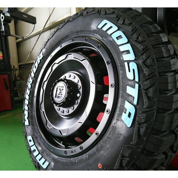 ジムニーシエラ JB74 タイヤホイール モンスタ マッドウォーリアー 215/70R16 ホワイトレター 16インチ SwaGGer｜Auto Craft WAT