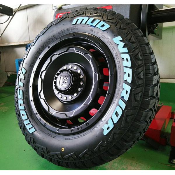 ジムニー シエラ JB74W タイヤホイール 16インチ LEXXEL SwaGGer MONSTA MUDWARRIOR 215/70R16｜Auto Craft WAT