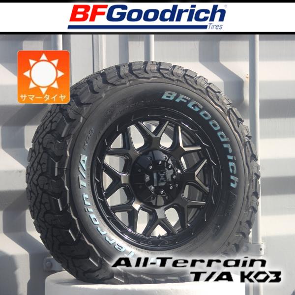 【車種】デリカD5 RAV4 カローラクロス CX5｜新品4本セット LEXXEL InFerno 16インチ タイヤホイール BF Goodrich KO3 225/70R16 235/70R16