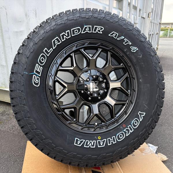 ランクル300 ランクル250 新品4本セット 17インチ レクセル インフェルノ ヨコハマ ジオランダー AT4 G018 275/70R17 265/70R17