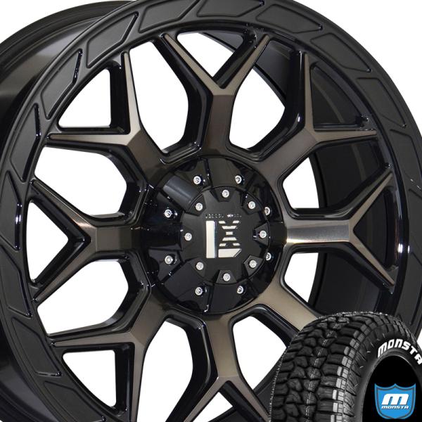 ランドローバー ディフェンダー 20インチ LEXXEL InFerno MONSTA RT ハイブリッド 275/55R20 285/50R20