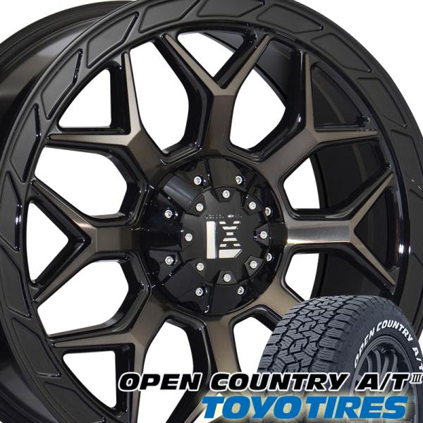 ランクル300 ランクル250 17インチ LEXXEL InFerno TOYO OPENCOUNTRY AT3 285/70R17 265/70R17｜Auto Craft WAT