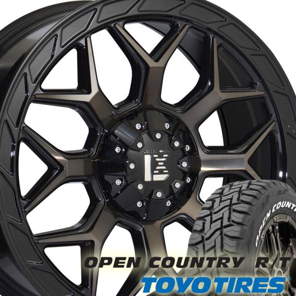 プラド ハイラックス トライトン 17インチ LEXXEL InFerno TOYO OPEN COUNTRY RT 285/70R17 265/65R17 265/70R17