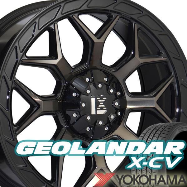 レンジローバー イヴォーク ヴェラール 20インチ LEXXEL InFerno YOKOHAMA ジオランダー X-CV G057 245/45R20 255/50R20 175,000円