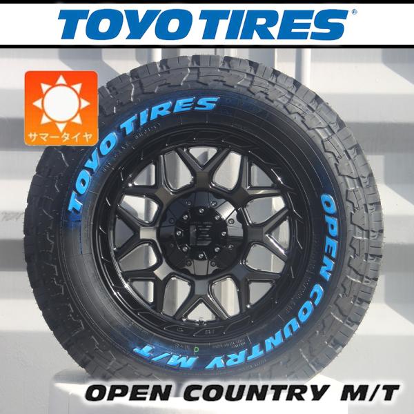 【車種】デリカD5 エクストレイル CX5 RAV4｜16インチ TOYO OPENCOUNTRY MT 225/75R16 タイヤホイール 新品4本セット LEXXEL InFerno