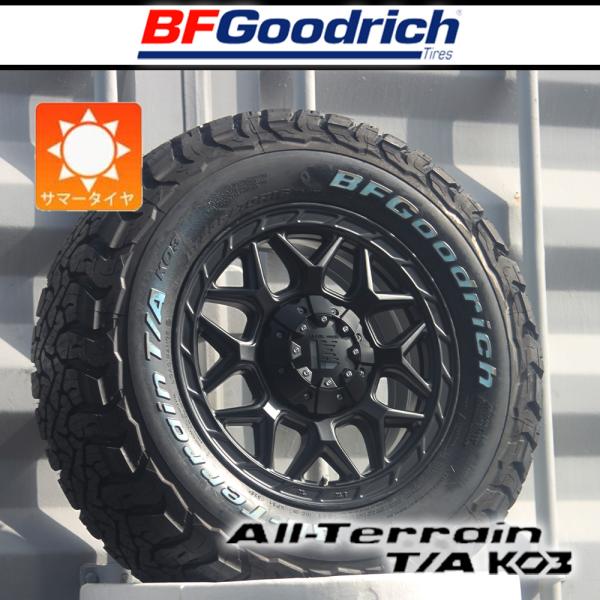 【車種】デリカD5 カローラクロス RAV4｜新品4本セット BF Goodrich KO3 225/70R16 235/70R16 タイヤホイール 16インチ LEXXEL InFerno