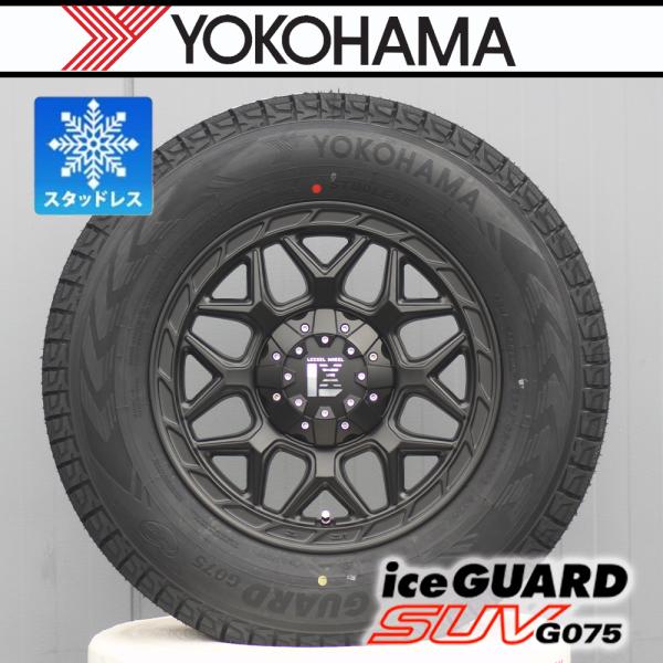 【車種】デリカD5 DELICA D5 RAV4 CX5｜スタッドレス 16インチ ヨコハマ アイスガード SUV G075 225/70R16 235/70R16 新品4本セット InFerno