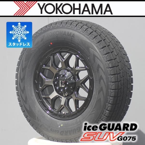 国産スタッドレス 【車種】ラングラー JK JL（ルビコン・サハラ・スポーツ）｜4本セット YOKOHAMA iceGURAD G075 265/70R17 LEXXEL InFerno｜Auto Craft WAT