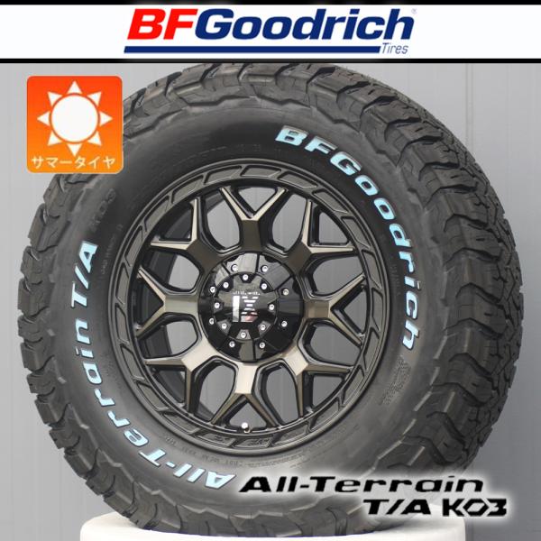 【車種】ラングラー JK JL｜LEXXEL InFerno 17インチ BF Goodrich KO3 285/70R17 275/70R17 265/70R17 タイヤホイール 新品4本セット