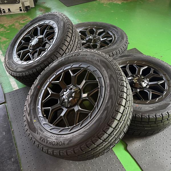 【車種】ランドクルーザー250 ランクル300｜新品4本 国産スタッドレス ヨコハマ アイスガード G075 265/60R20 275/55R20 LEXXEL InFerno｜Auto Craft WAT