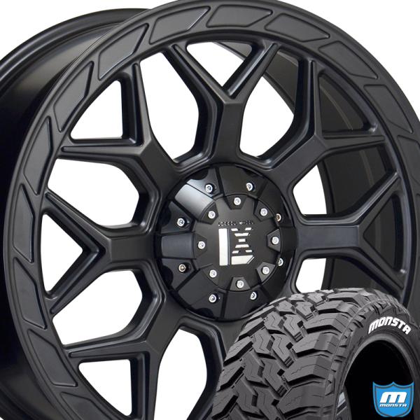 ランクル250 ランクル300 20インチ LEXXEL InFerno MONSTA マッドウォーリアー 275/55R20