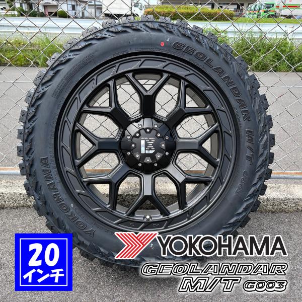 ランクル300 ランクル250 LX600 GX550 20インチ レクセルホイール インフェルノ YOKOHAMA ジオランダー MT 275/60R20 285/65R20