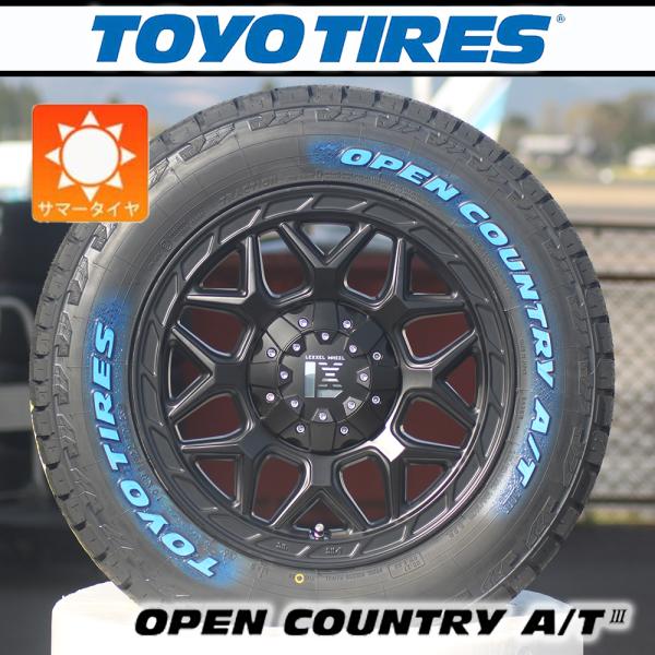 【車種】ハイエース200系 レジアスエース｜ LEXXEL InFerno TOYO オープンカントリー AT3 215/65R16 タイヤホイール 4本セット ※車検対応｜Auto Craft WAT