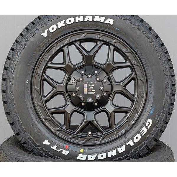 車検対応 ハイエース 200系 レジアスエース 16インチ LEXXEL InFerno ヨコハマ ジオランダー AT4 G018 215/65R16