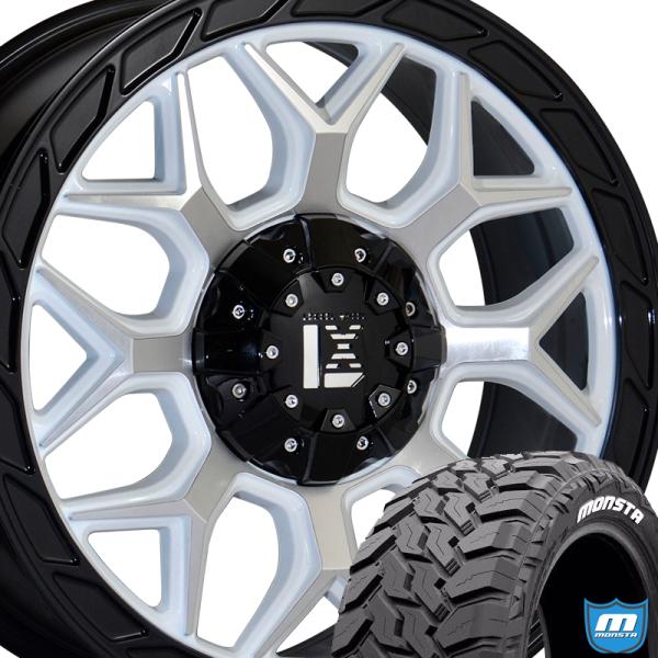 ランクル250 ランクル300 20インチ LEXXEL InFerno MONSTA マッドウォーリアー 275/55R20