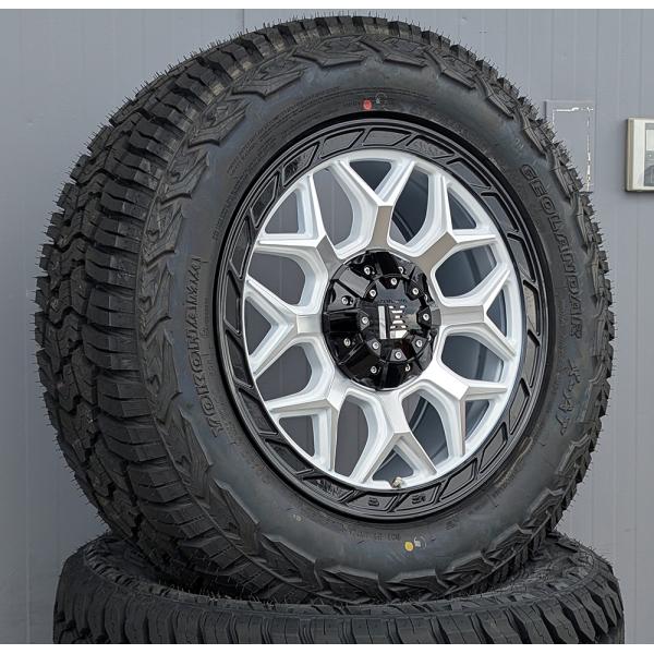 ランクル300 ランクル250 17インチ LEXXEL InFerno ヨコハマ ジオランダー X-AT G016 265/70R17 275/70R17｜Auto Craft WAT