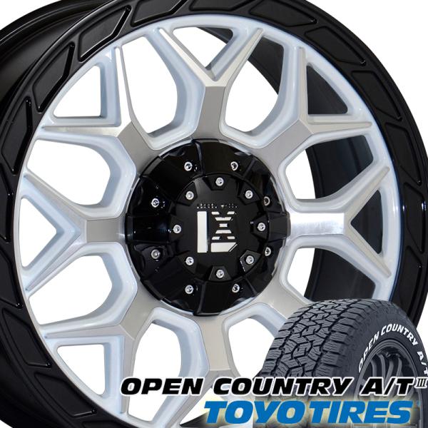 車検対応 ハイエース 200系 レジアスエース 16インチ LEXXEL InFerno トーヨー オープンカントリー AT3 215/65R16｜Auto Craft WAT