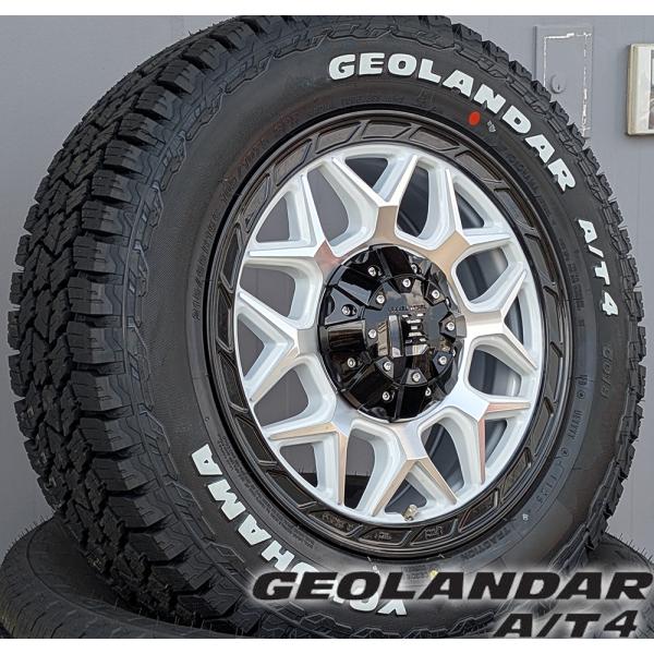 車検対応 ハイエース 200系 レジアスエース 16インチ LEXXEL InFerno ヨコハマ ジオランダー AT4 G018 215/65R16