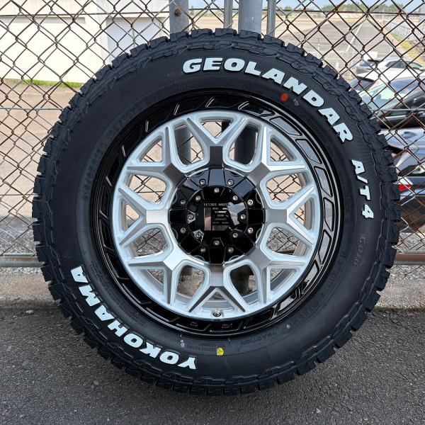 車検対応 ハイエース 200系 新品 タイヤホイール 16インチ レクセル インフェルノ ジオランダーAT4 G018 215/65R16｜Auto Craft WAT