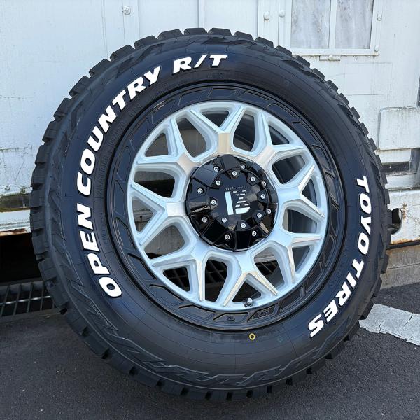 車検対応 TOYO オープンカントリー RT 215/65R16 レクセルホイール InFerno インフェルノ ハイエース タイヤホイール 新品 16インチ｜Auto Craft WAT 101,239円