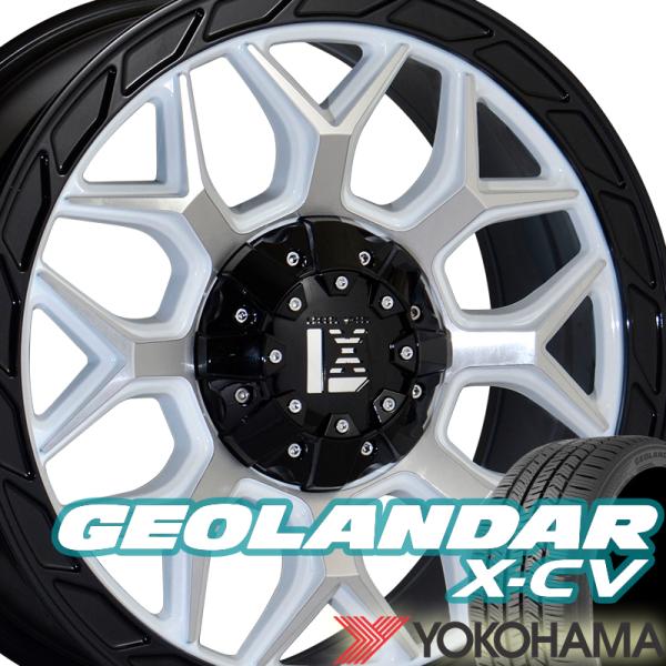 ジャガー Eペイス Fペイス 20インチ LEXXEL InFerno YOKOHAMA ジオランダー X-CV G057 245/45R20 255/50R20