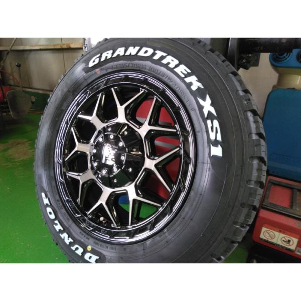 即納 ナット付 デリカ D5 スタッドレス タイヤホイール 4本セット ホワイトレター 215/70R16 ダンロップ GRANDTREK XS1 16インチ InFerno