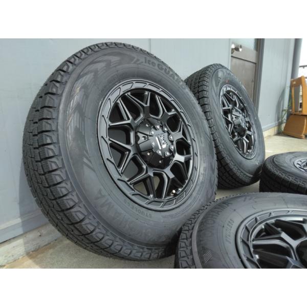 デリカD5 RAV4 CX5 エクストレイル スタッドレス タイヤ ホイールセット 新品 4本 ヨコハマ アイスガード SUV G075 225/70R16 16インチ LEXXEL InFerno｜Auto Craft WAT