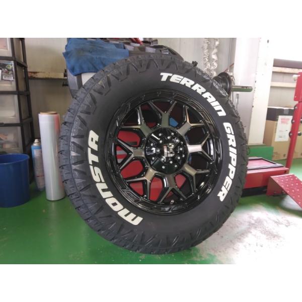 JL JK ラングラー タイヤホイールセット モンスタ タイヤ テレーングリッパー 265/70R17 285/70R17 17インチ LEXXEL InFerno レクセル インフェルノ｜Auto Craft WAT