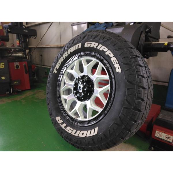 ジープ ラングラー JL JK 新品 タイヤホイールセット 4本 MONSTA TERRAIN GRIPPER 265/70R17 285/70R17 17インチ LEXXEL InFerno｜Auto Craft WAT