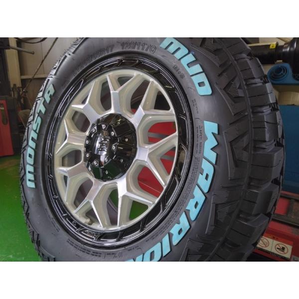新品 4本 ランクル250 ランクル300 タイヤホイールセット モンスタ マッドウォーリア 265/70R17 17インチ InFerno｜Auto Craft WAT