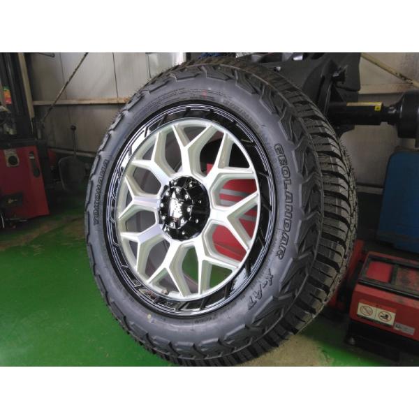 空気圧センサー付き ランドクルーザー ランクル 300 250 タイヤホイール ヨコハマ ジオランダー X-AT 285/50R20 275/55R20 265/60R20 20インチ InFerno
