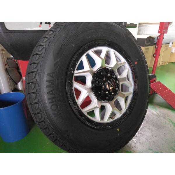 【スタッドレス】 ハイエース200系 新品 4本セット ヨコハマ アイスガード SUV G075 215/65R16 車検対応 ホイールセット 16インチ LEXXEL InFerno